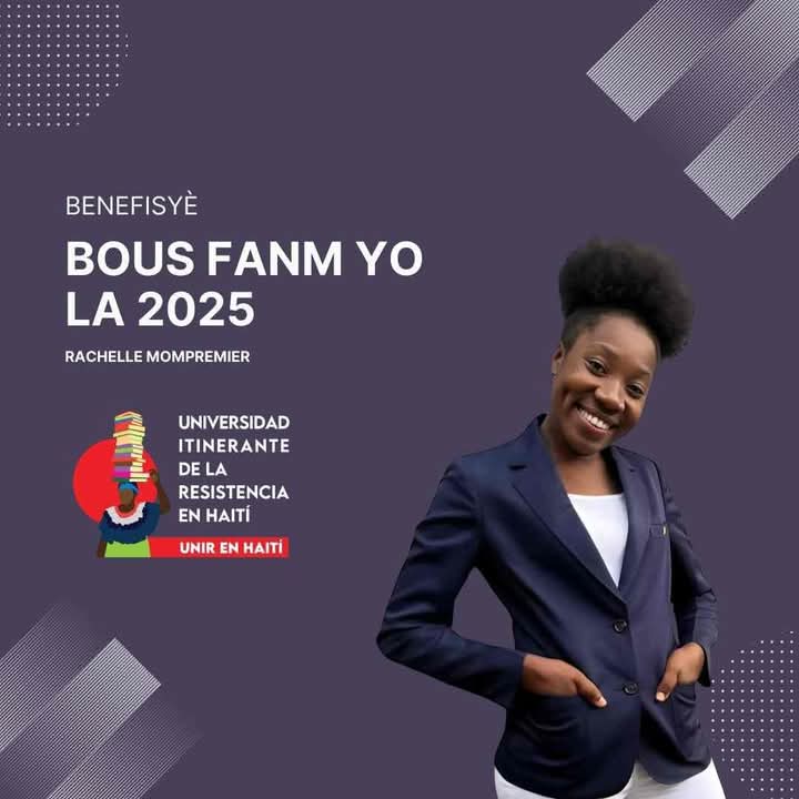 Nous sommes fiers de célébrer et d’annoncer que Rachelle Mompremier Sanchelle Mompremier